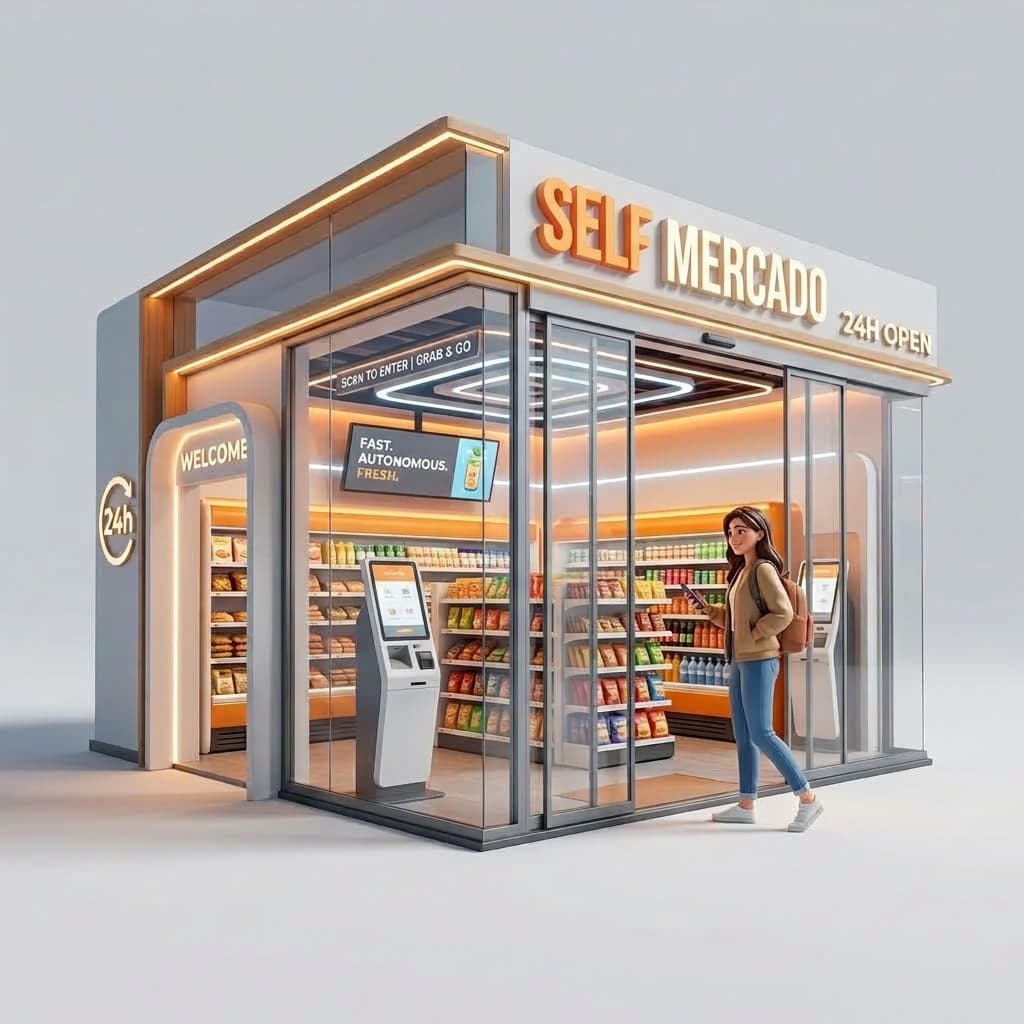 Chegue e Entre - Self Mercado